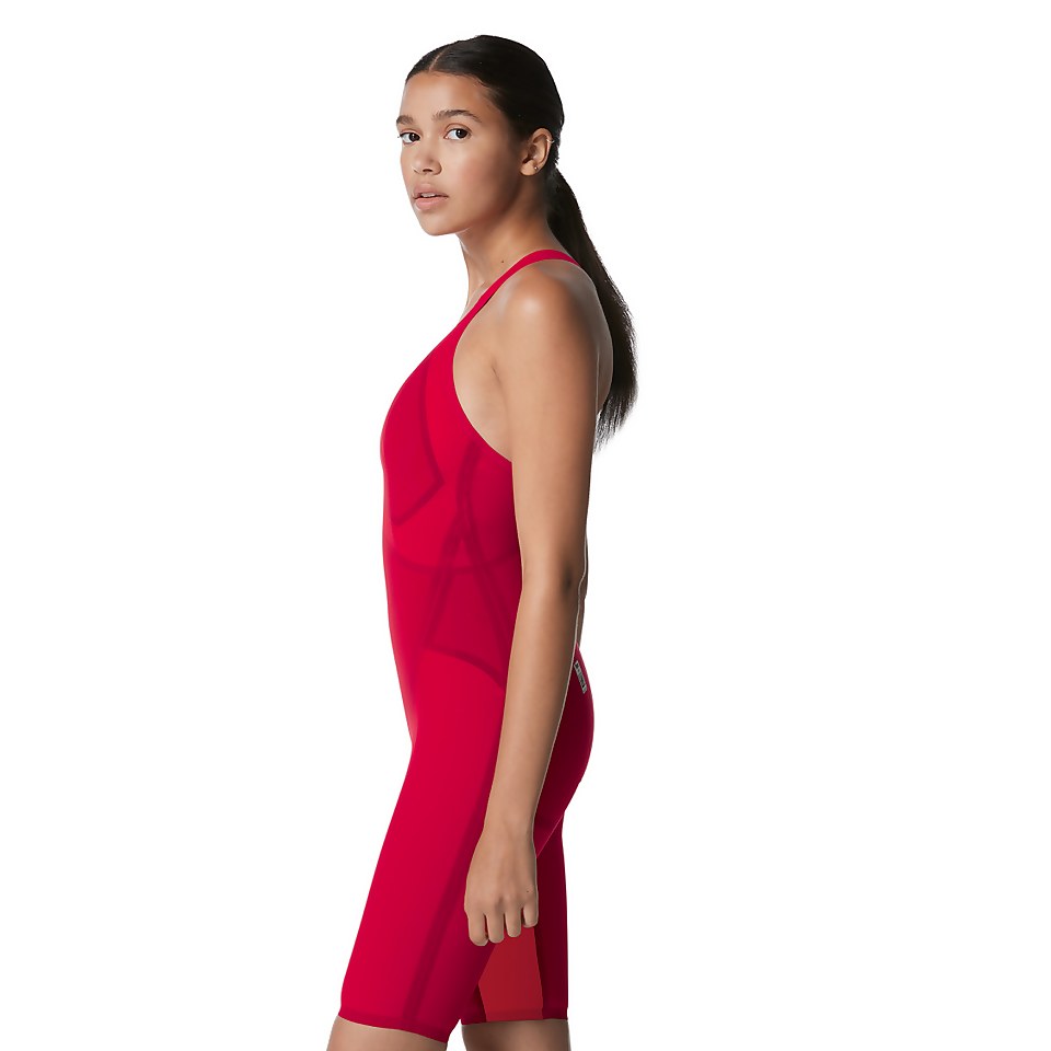 Women's Fastskin LZR Valor Closedback Kneeskin Red