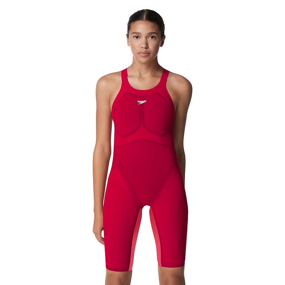 Women's Fastskin LZR Valor Closedback Kneeskin Red
