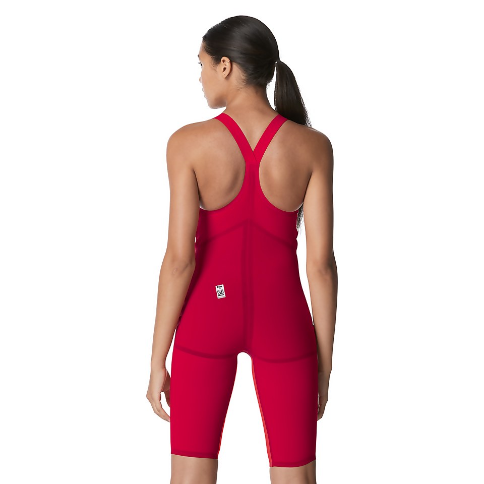 Women's Fastskin LZR Valor Closedback Kneeskin Red