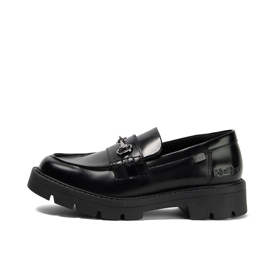 Adult Womens Kori Charm High shine leather Black