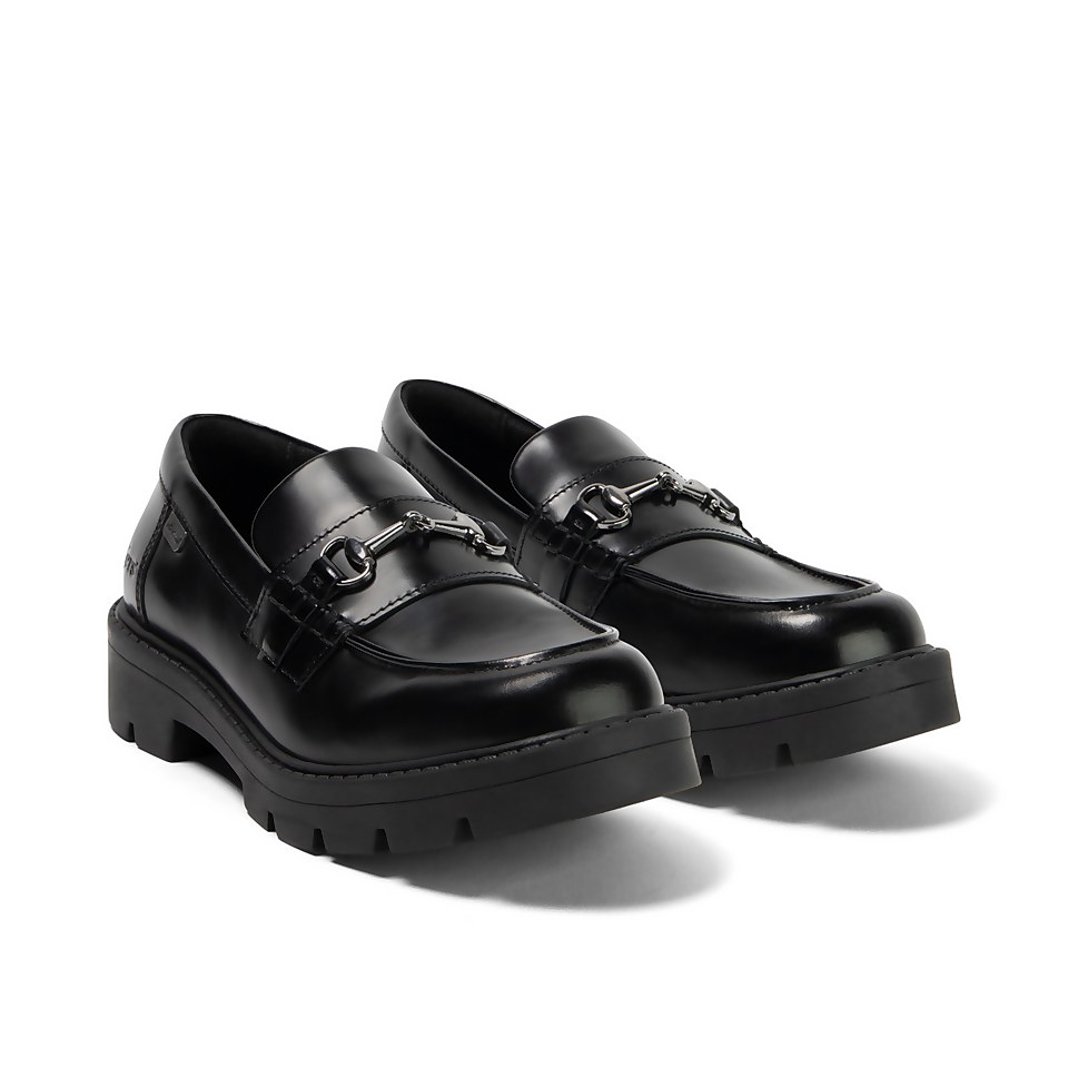 Adult Womens Kori Charm High shine leather Black