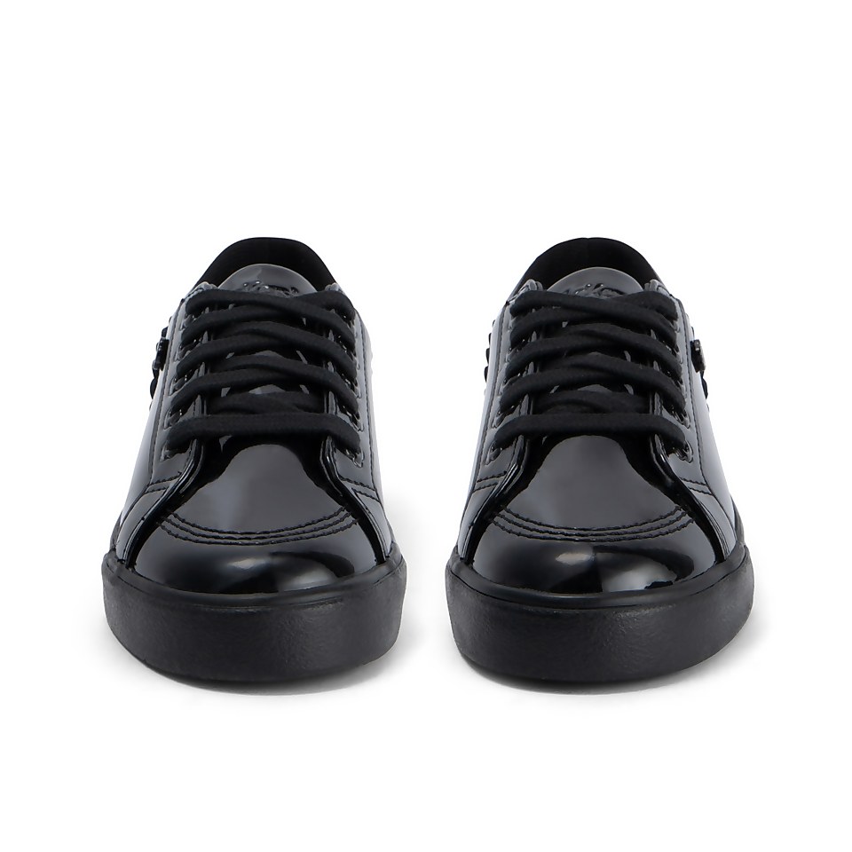 Junior Girls Tovni Lo Bloom Patent Leather Black