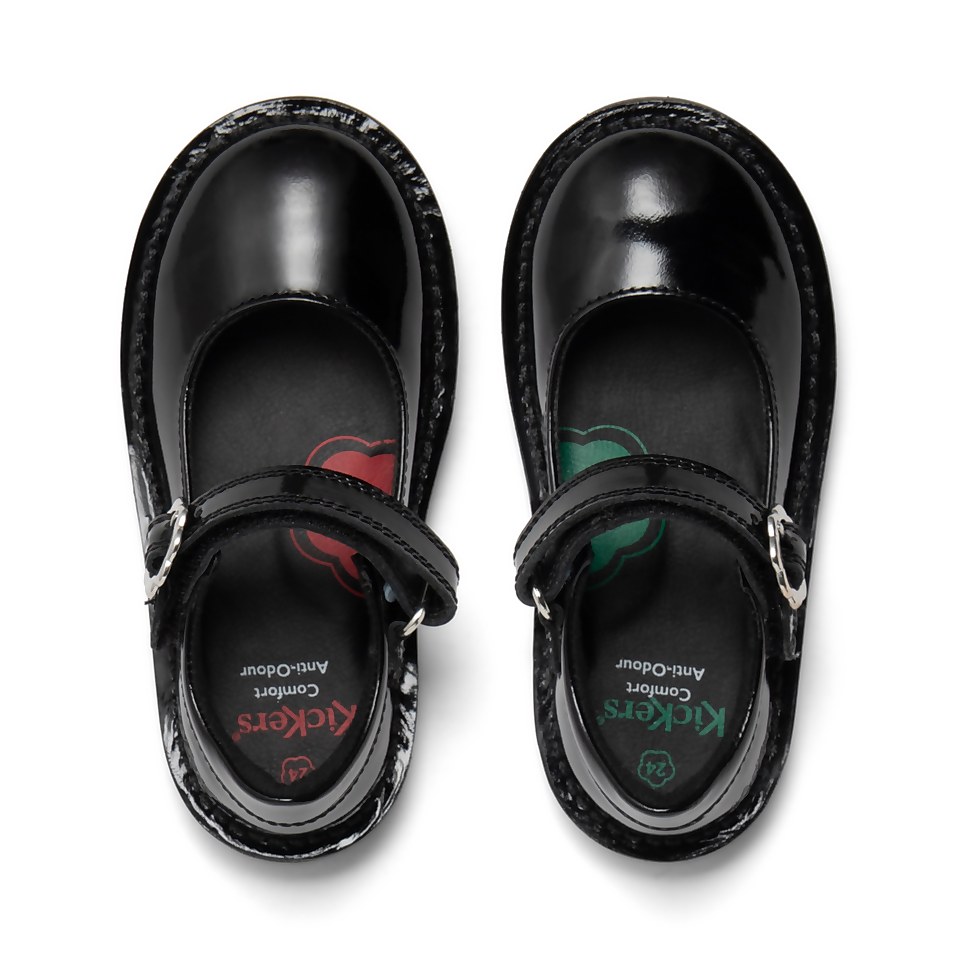 Infant Girls Adlar MJ Bloom Patent Leather Black