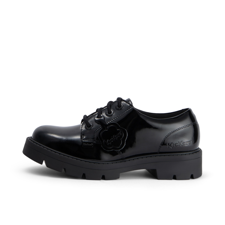 Adult Womens Kori Lace Patent Leather Black
