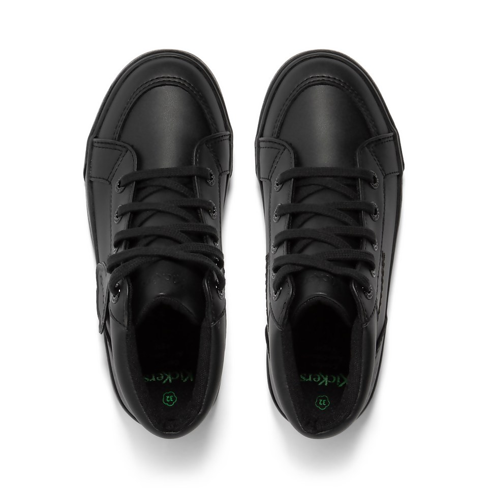 Junior Unisex Tovni Hi Leather Alternative Black