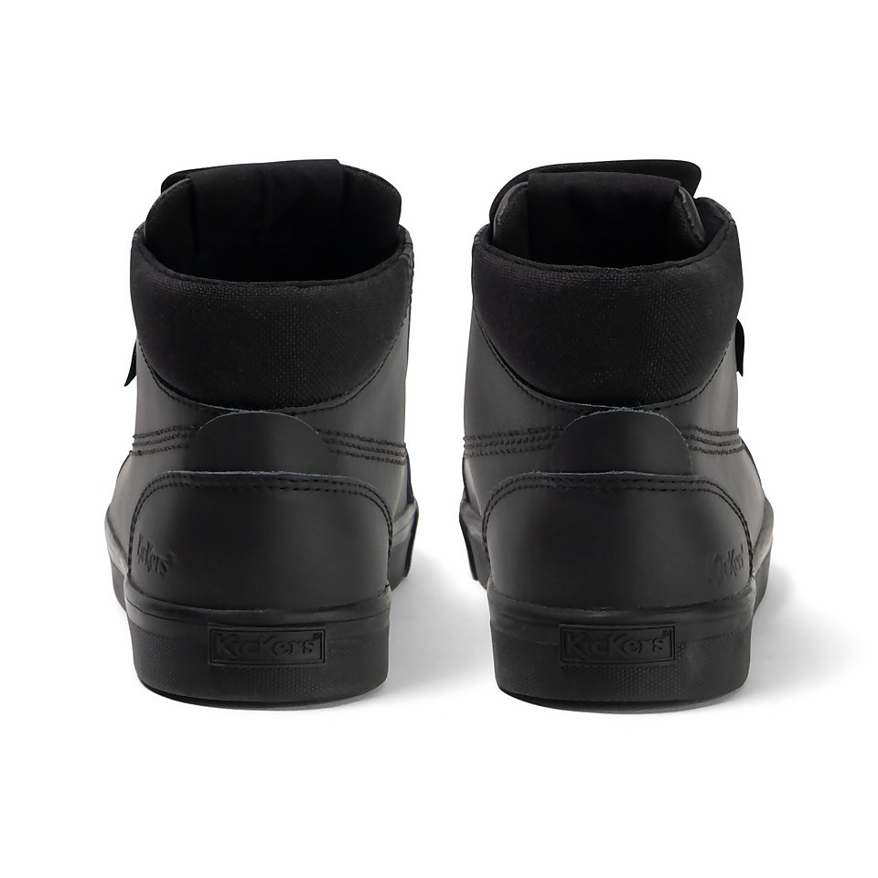 Youth Mens Tovni Hi Double Tongue Leather Black