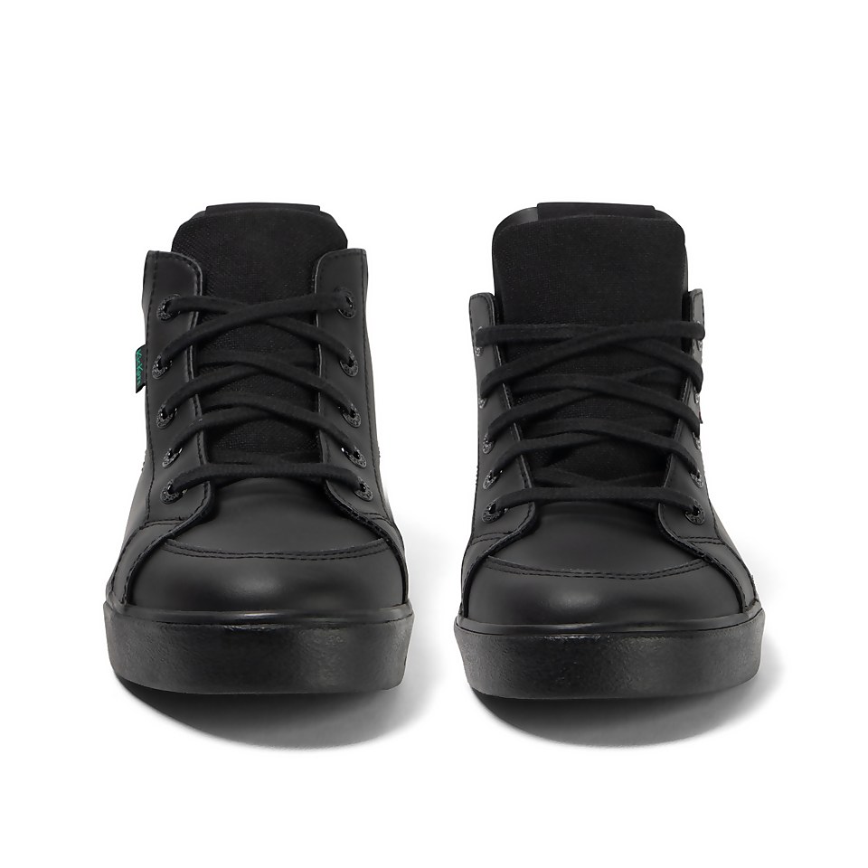Youth Mens Tovni Hi Double Tongue Leather Black