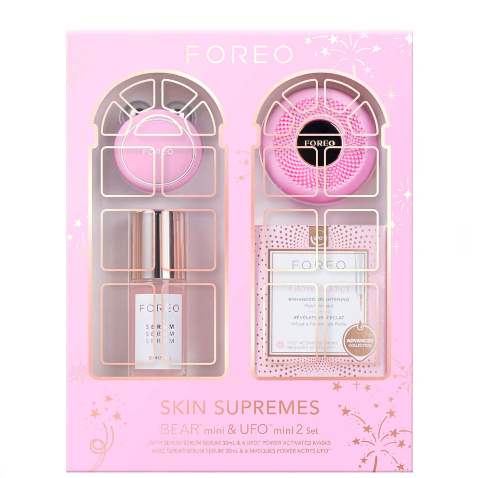 FOREO Skin Supremes Bear Mini And Ufo Mini 2 Set (Worth £405.99)