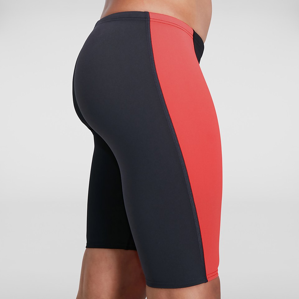 Fastskin Endurance+ Hoch geschnittene Schwimmhose Schwarz/Rot für Jungen