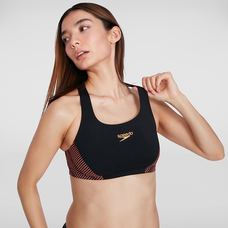 Women's Placement Bikini Black/Red