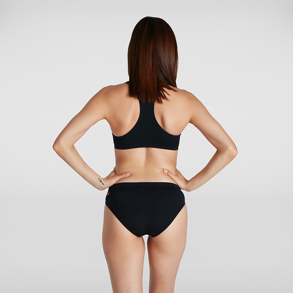 Women's Placement Bikini Black/Red