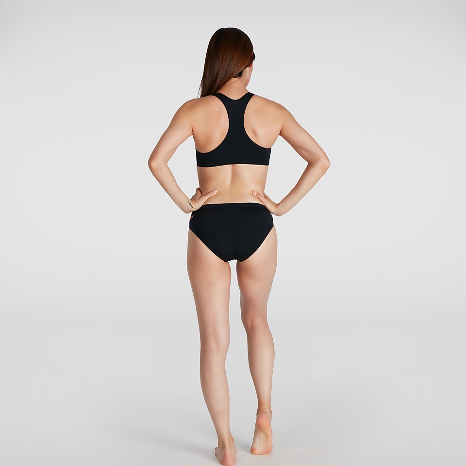 Women's Placement Bikini Black/Red