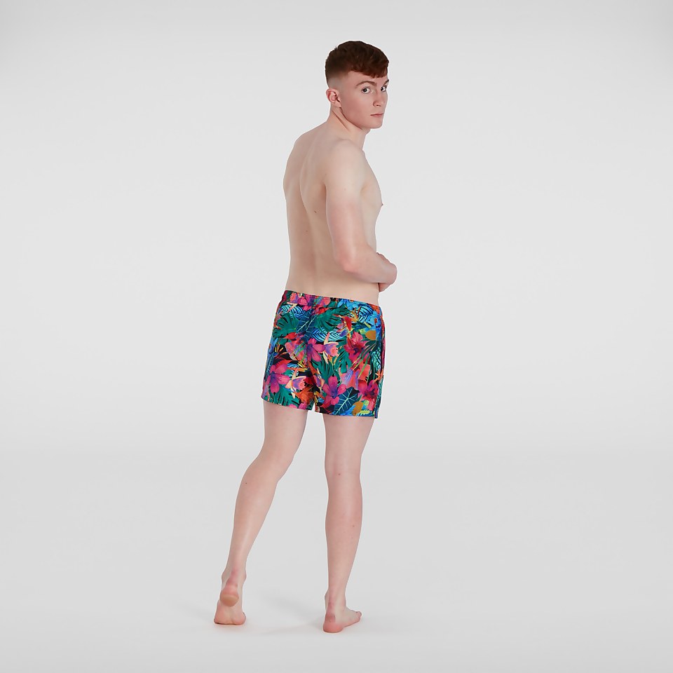 Short de bain Homme Digital Printed Leisure 35 cm rose/bleu