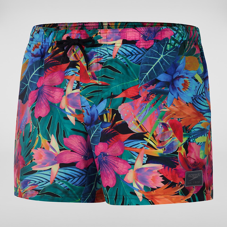 Short de bain Homme Digital Printed Leisure 35 cm rose/bleu