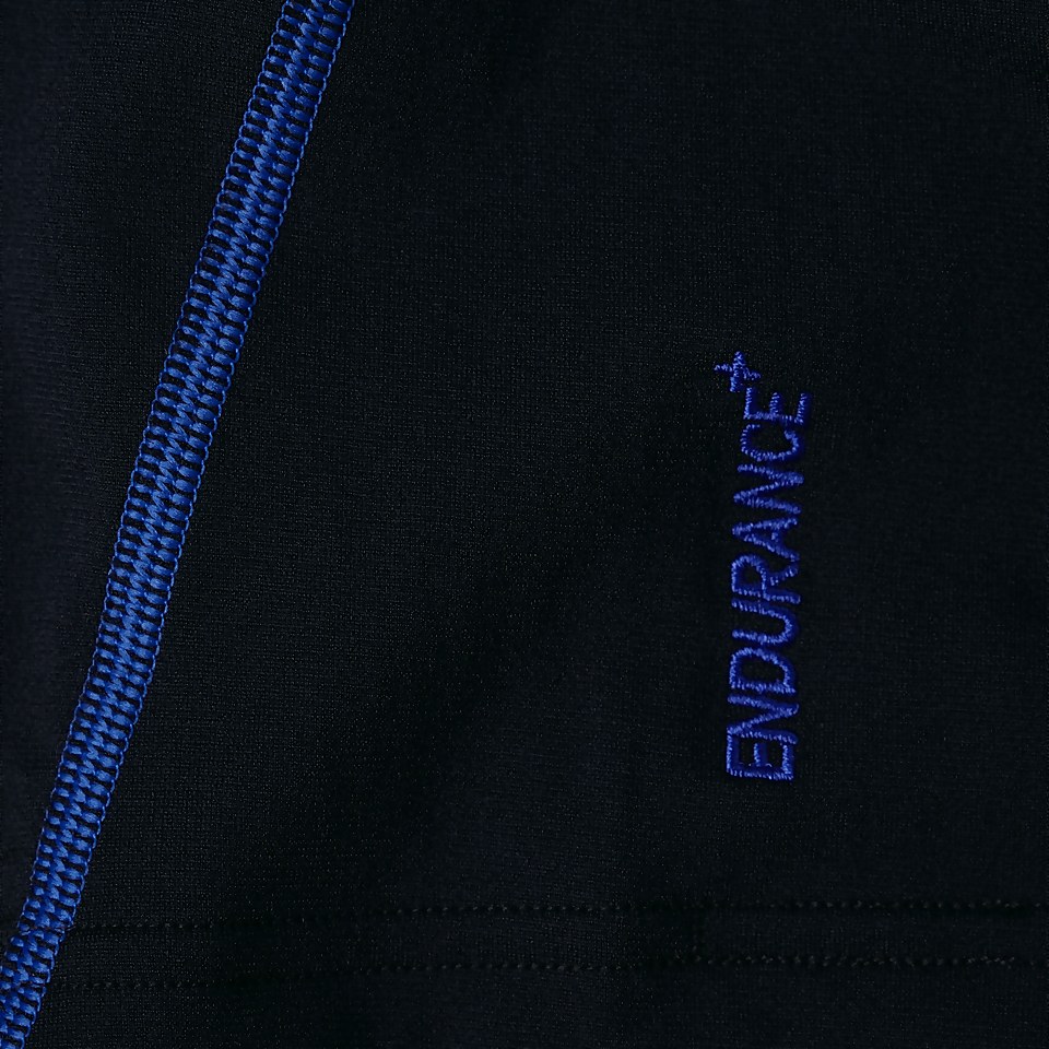 Haut Homme Tech Rash manches courtes noir/bleu