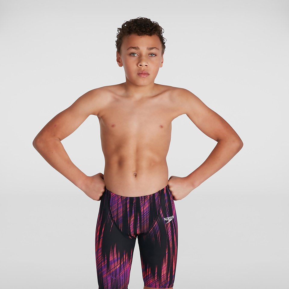 注目の福袋をピックアップ！ High Endurance+ Fastskin Boys' Waisted Black/Purple Jammer 150（145～154cm）