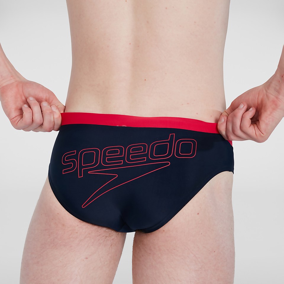 Speedo logo brief discount