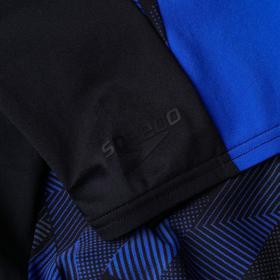 Eco Endurance+ Slice Mid Schwimmhose Schwarz/Blau für Herren