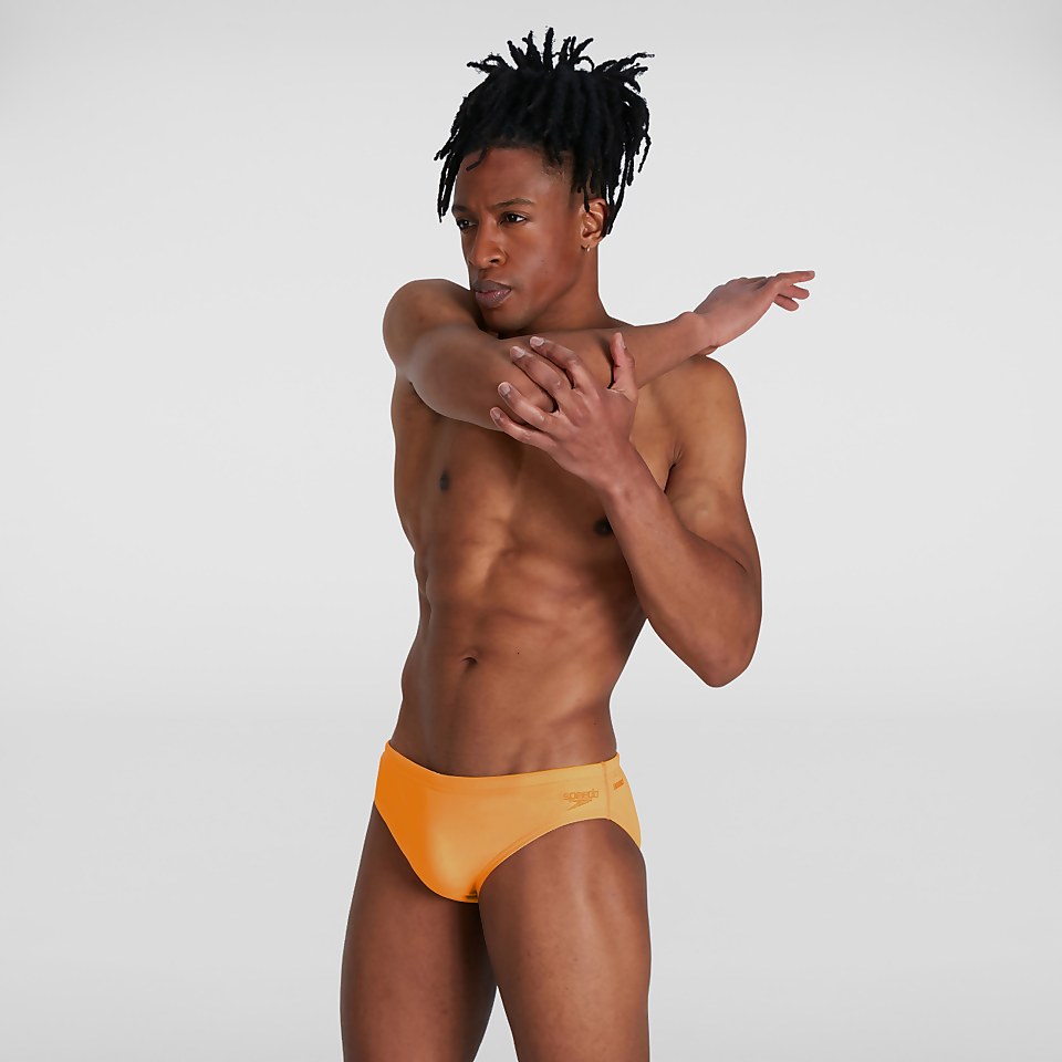 Slip de bain Homme 7 cm Eco Endurance+ orange