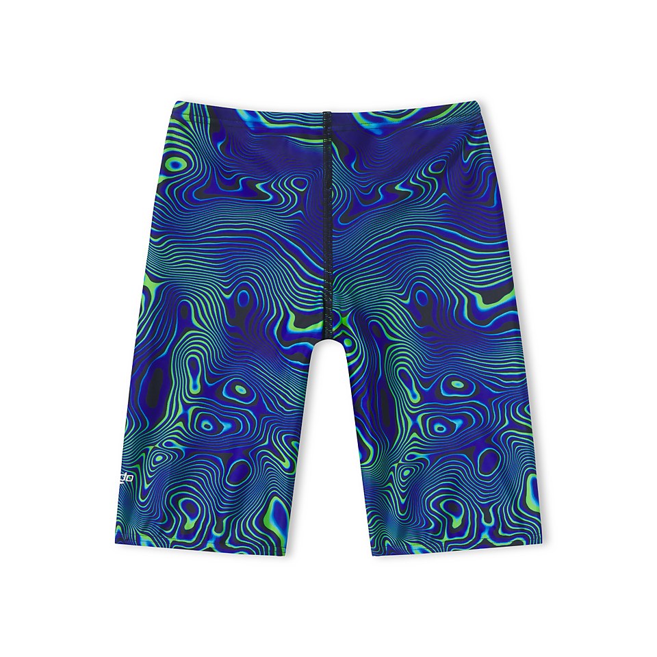 Boy's Printed Jammer Blue