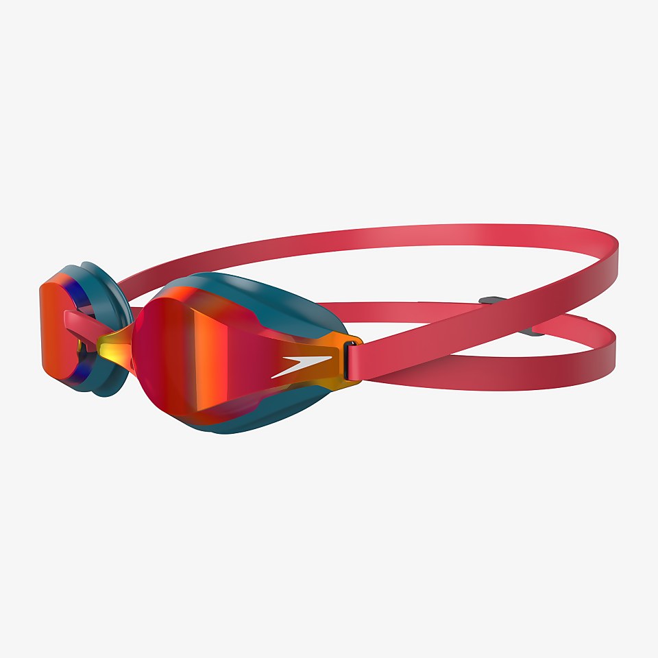Adult Fastskin Speedsocket 2 Mirror Goggles Red/Blue Adult Fastskin Speedsocket 2 Mirror Goggles Red/Blue