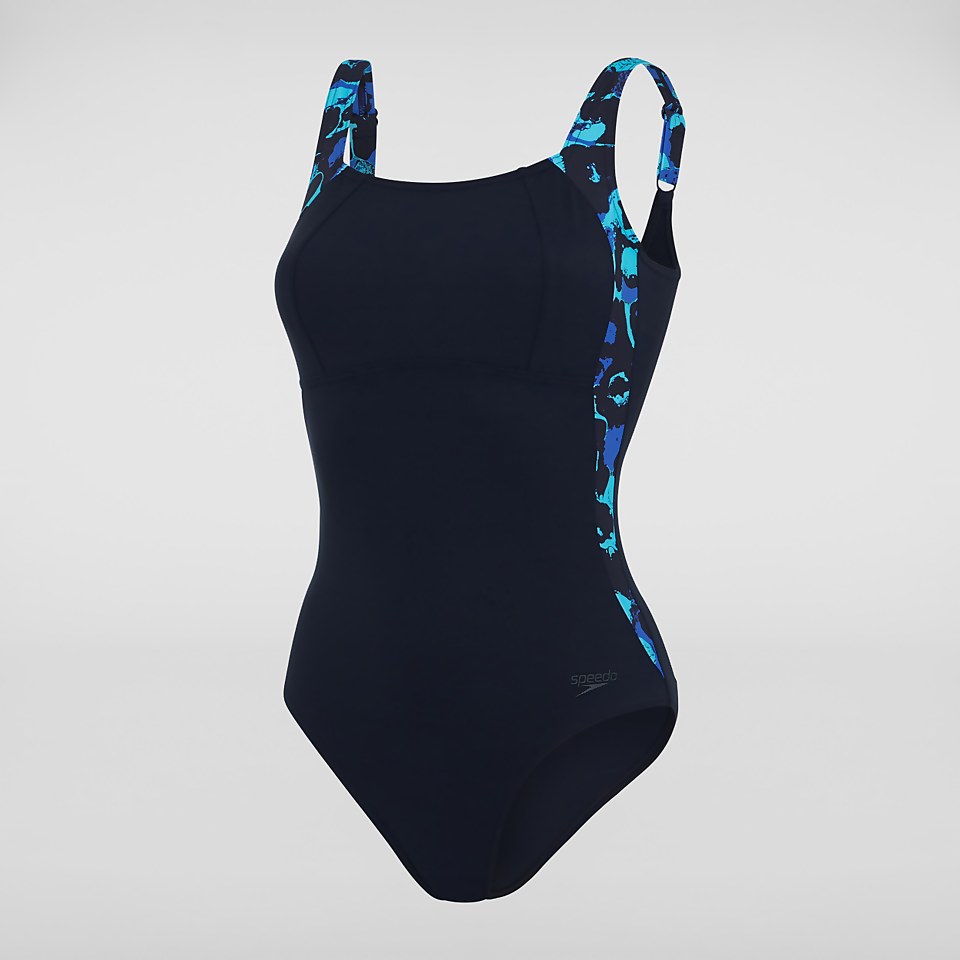 Women's LunaLustre Shaping Swimsuit Blue
