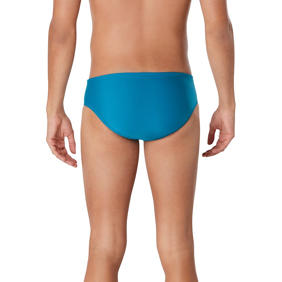 Men's Solid One Brief Blue