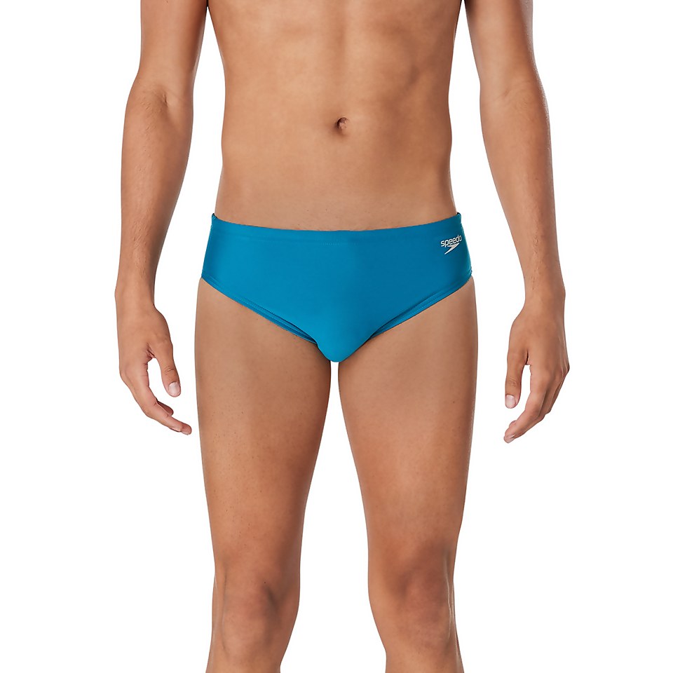 Men's Solid One Brief Blue