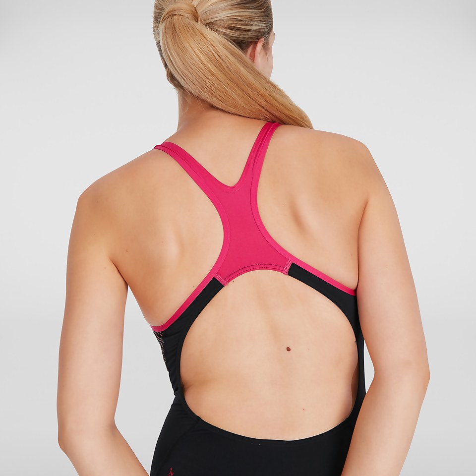 Maillot de bain Femme Plastisol Laneback noir/rouge