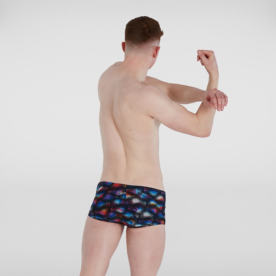 Men's Kaleidoscope V 17cm Training Brief Black/Blue