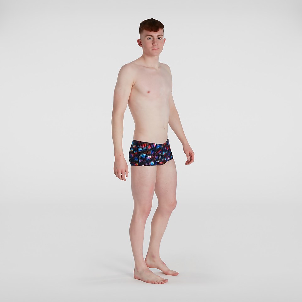 Men's Kaleidoscope V 17cm Training Brief Black/Blue