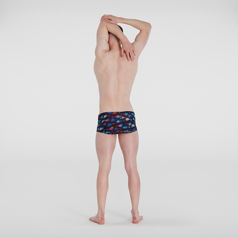 Men's Kaleidoscope V 17cm Training Brief Black/Blue