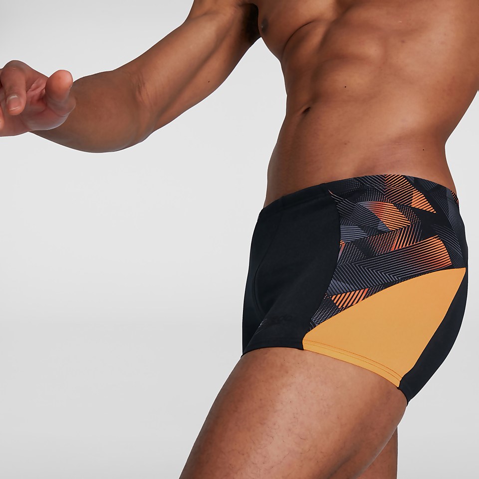 Men's Endurance+ Aquashort Black/Orange