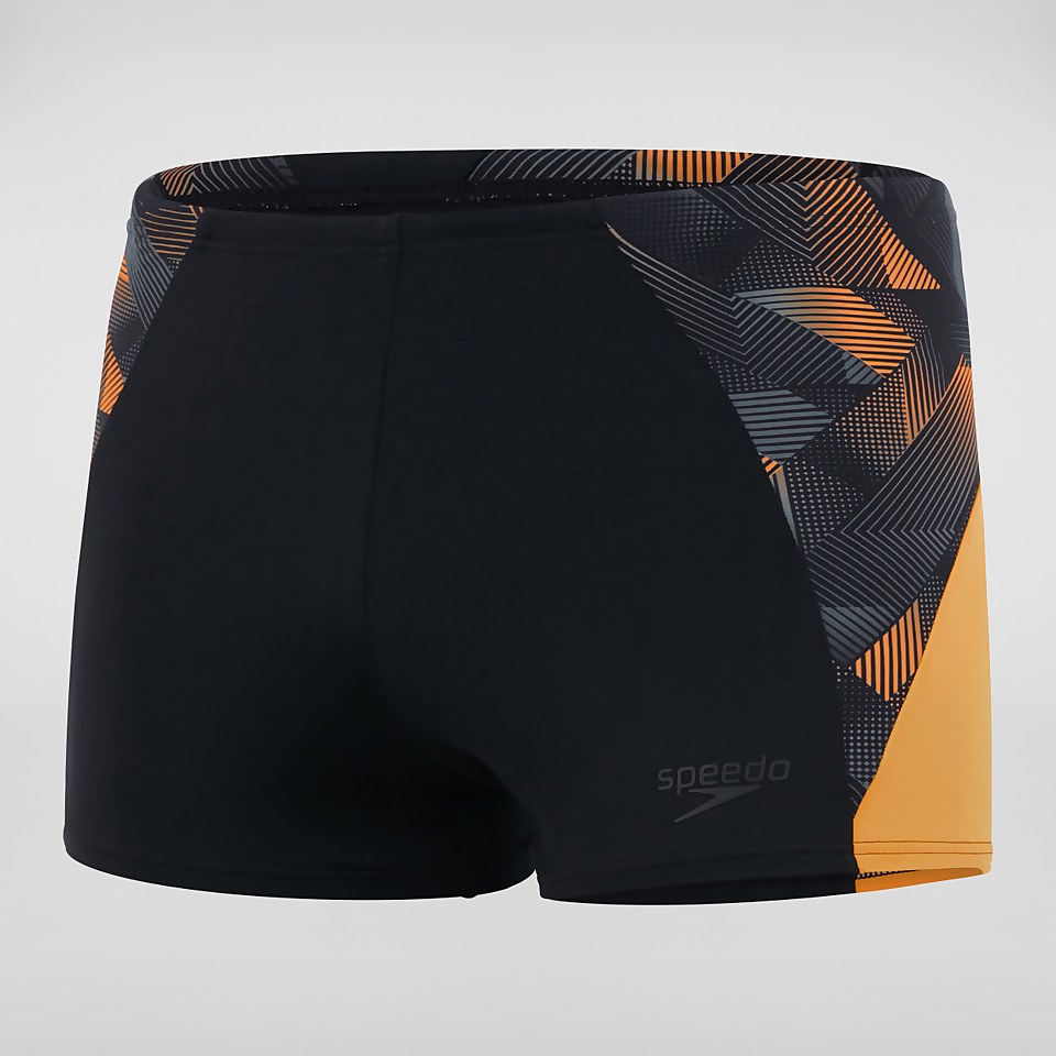 Men's Endurance+ Aquashort Black/Orange
