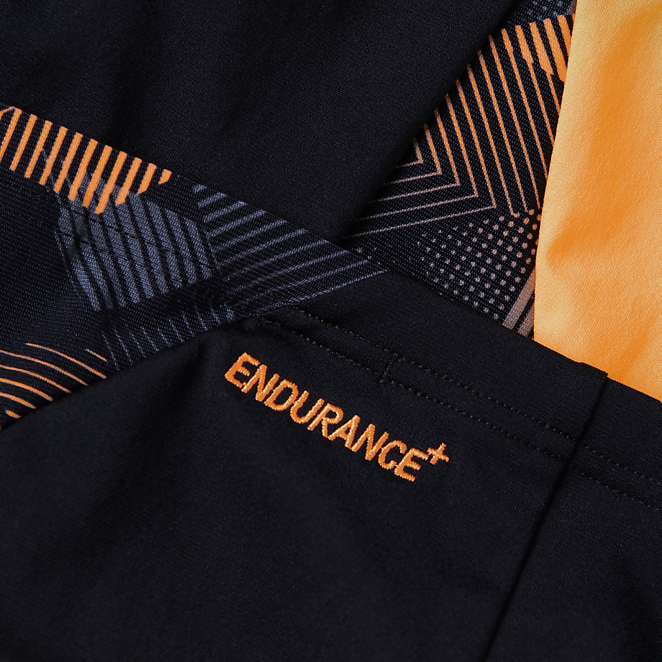 Men's Endurance+ Aquashort Black/Orange