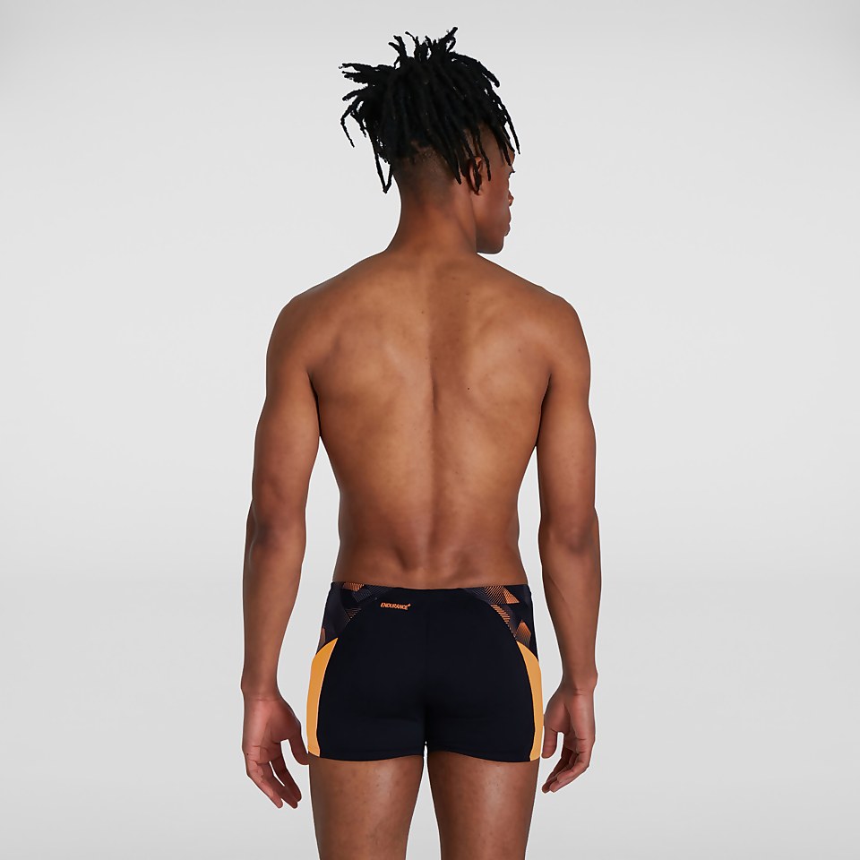 Men's Endurance+ Aquashort Black/Orange