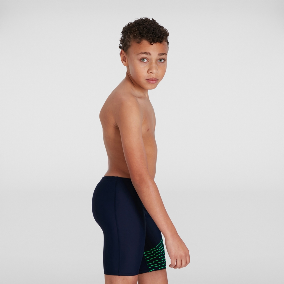 SPEEDO MEDLY LOGO JAM JM BLUE/GREEN