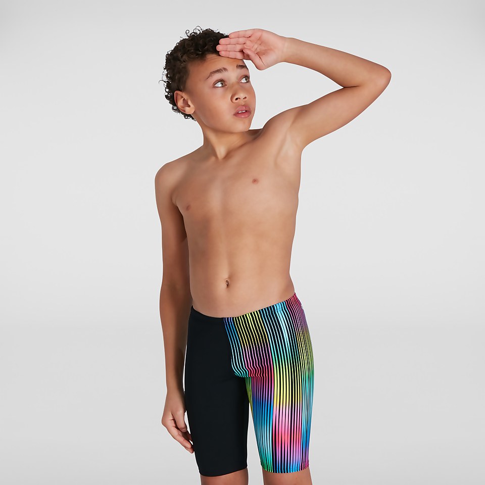 Jammer Garçon HyperChromatic Allover noir/rouge