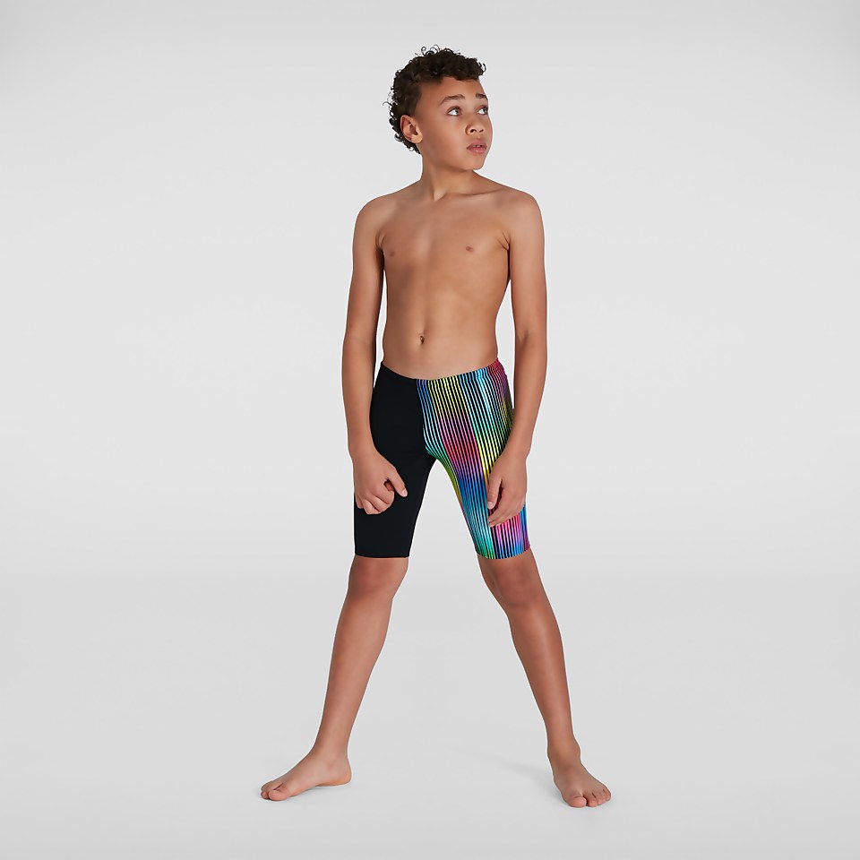 Jammer Garçon HyperChromatic Allover noir/rouge