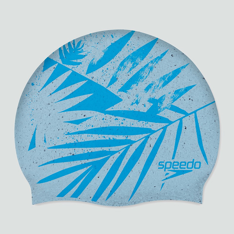 Adult Printed Recycled Cap Blue