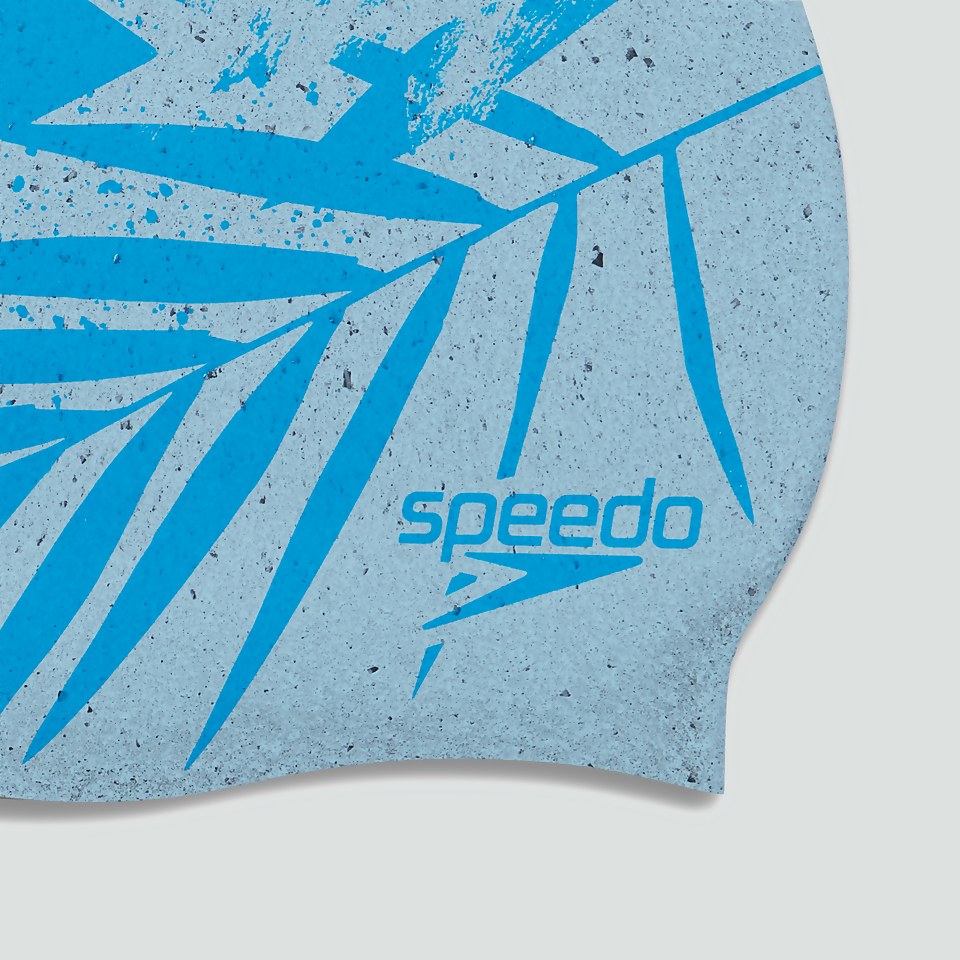 Adult Printed Recycled Cap Blue