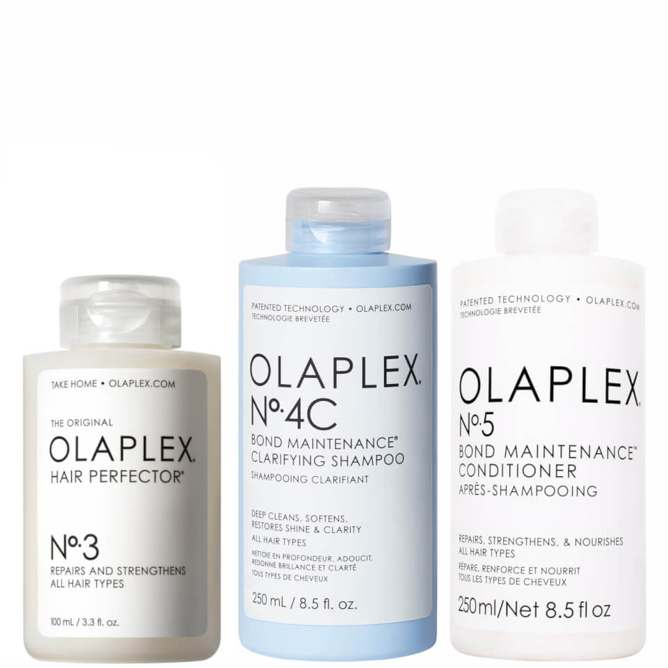 Olaplex Clarifying Shampoo Bundle No.3, No.4C and No.5 (Worth €98.00)