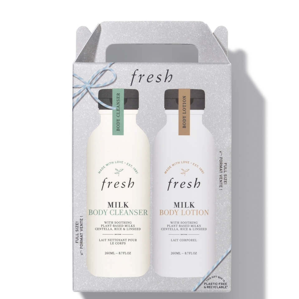 Fresh Milk Body Wash and Lotion Duo