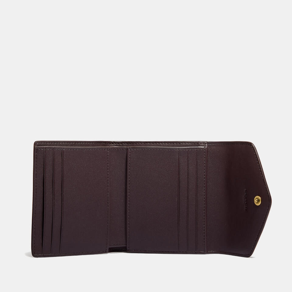 Coach Wyn Textured-Leather Wallet