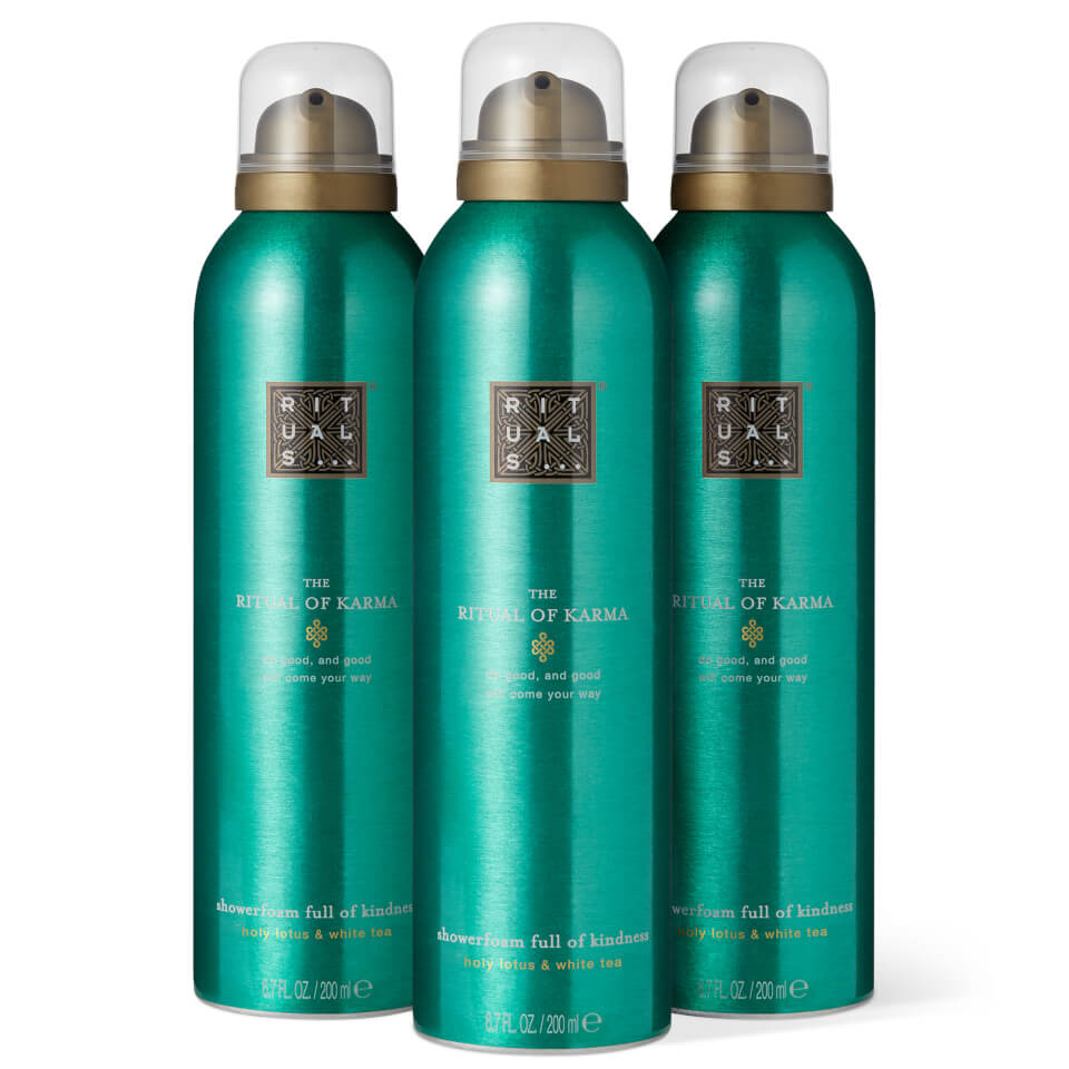 Rituals Karma Shower Foam Value Pack - FREE Delivery