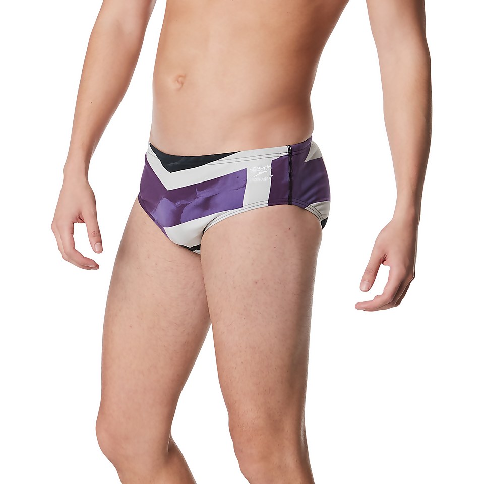Men's Glimmer Brief Purple