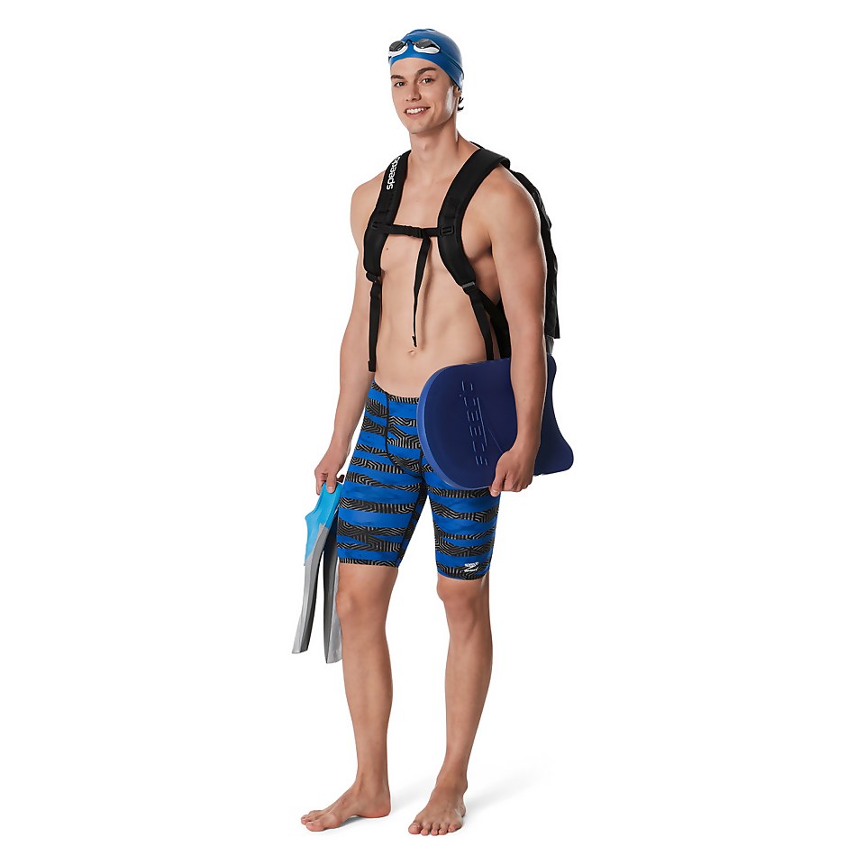 Men's Contort Stripes Jammer Blue