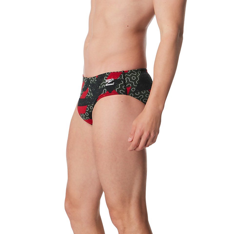 Men's Ruse Blocks Brief Purple