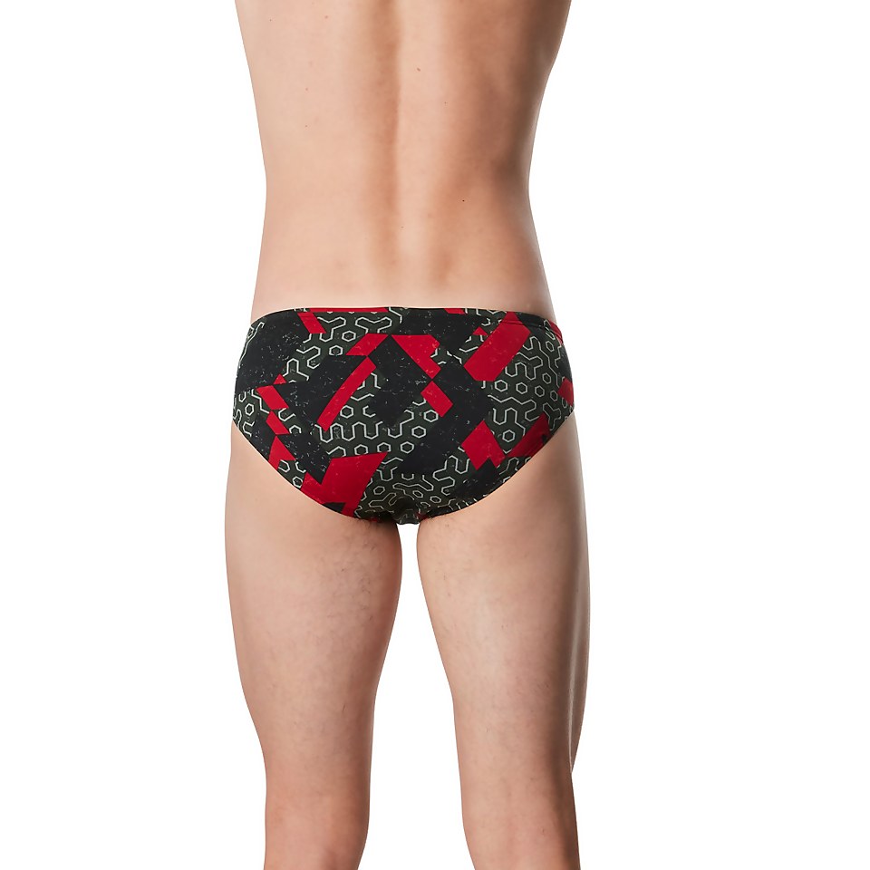 Men's Ruse Blocks Brief Purple