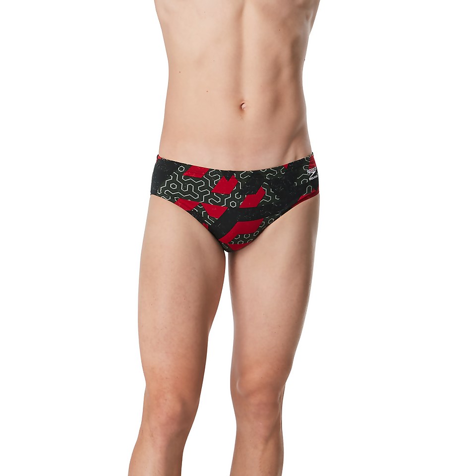 Men's Ruse Blocks Brief Purple